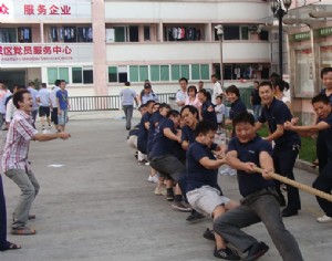 拔河比賽現(xiàn)場